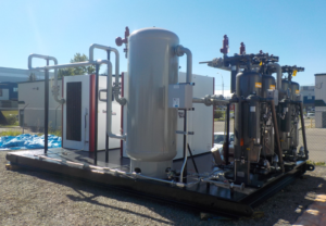 air compressor installation