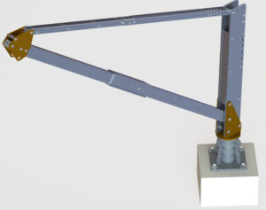 Davit arm