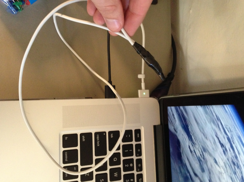 MacBook charger cables