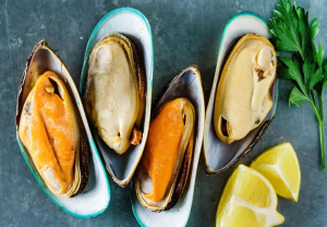 green mussels in New Zealand
