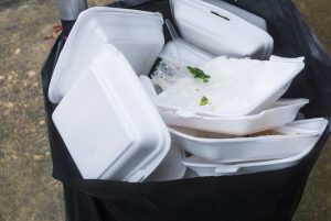 Styrofoam packaging recycling