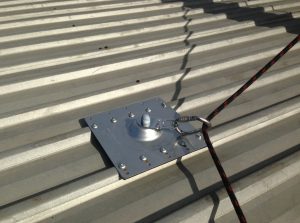 roof safety anchor points