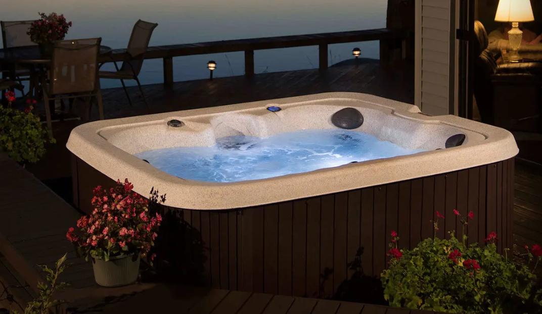 4 seater hot tub